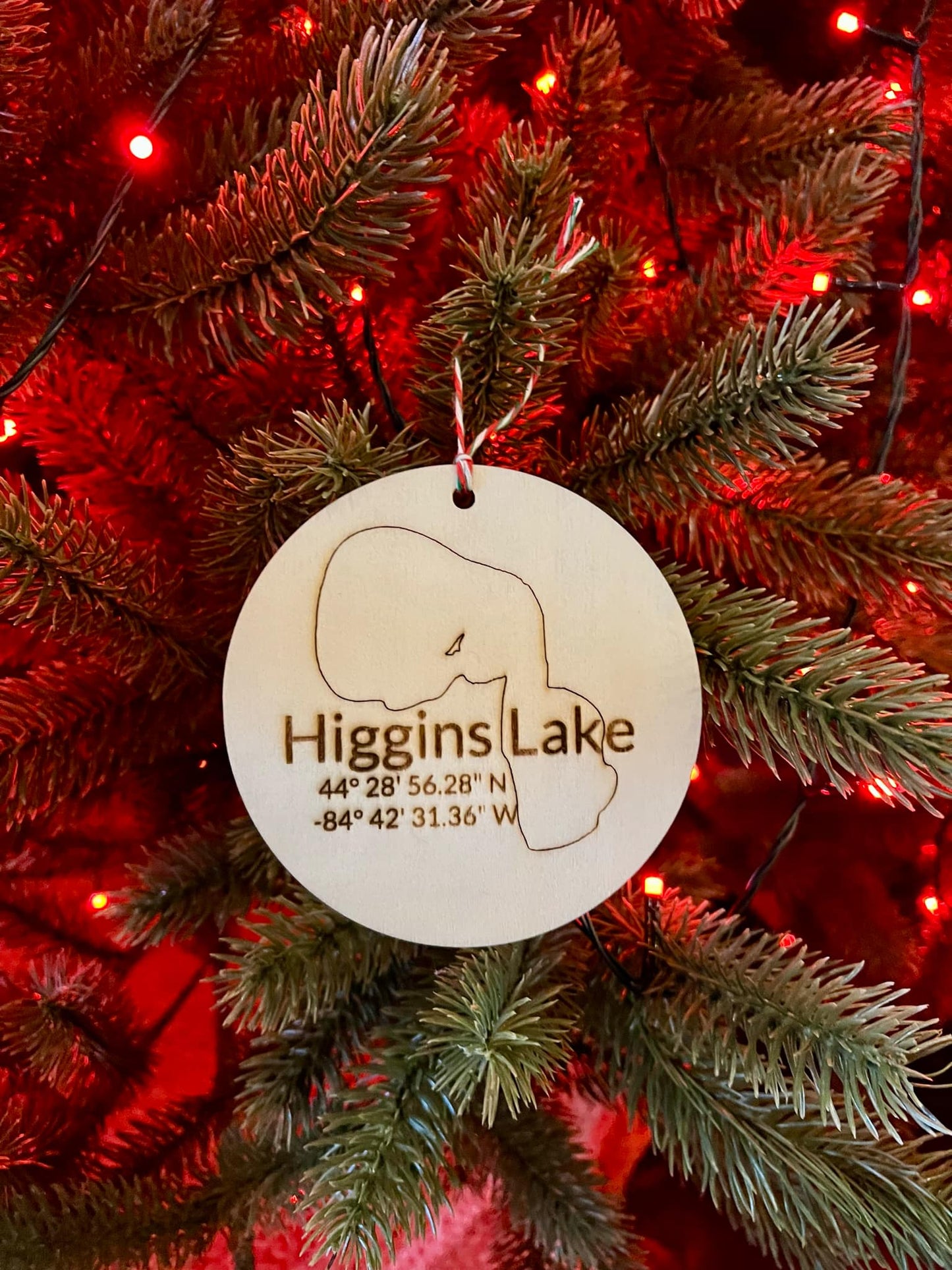 Single Layer Lake Ornament